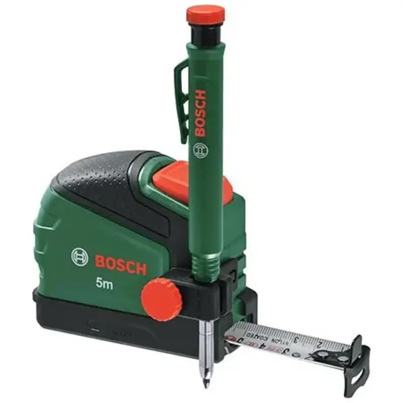 📏 Bosch Maßband 5m + Tieflochmarker Bleistift für 11,49€ (statt 21€)