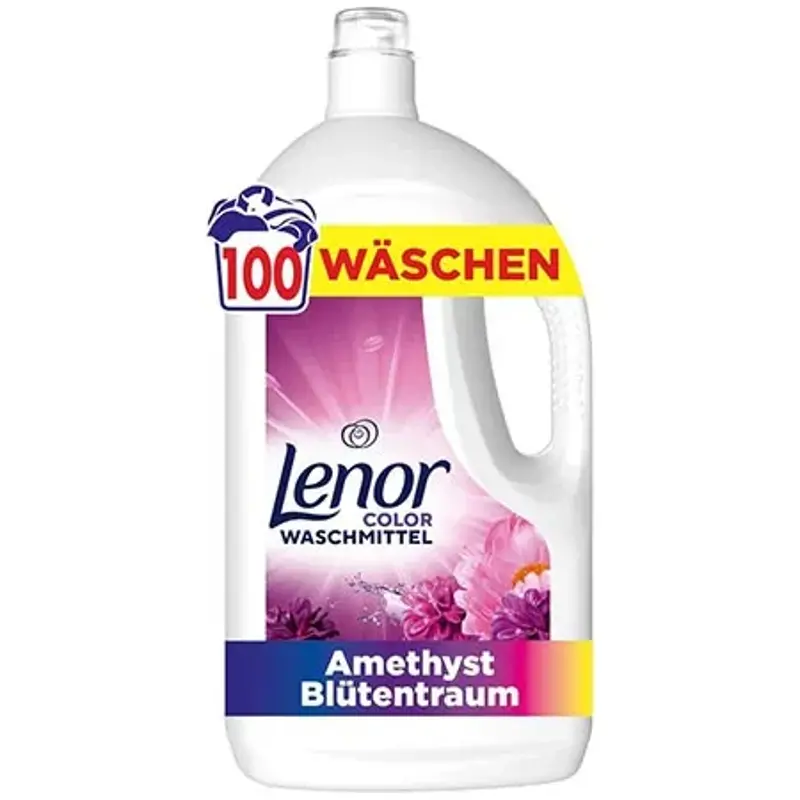 🫧 Lenor Amethyst Blütentraum Color Waschmittel 100WL für 16,71€ (statt 22€) ➡️ nur 0,16€/WL