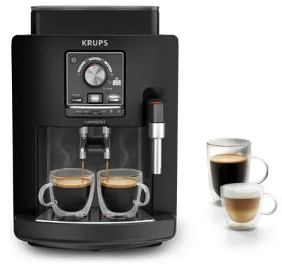 ☕ Krups Harmony Kaffeevollautomat mit Milchaufschäumdüse für 269€ (statt 330€)