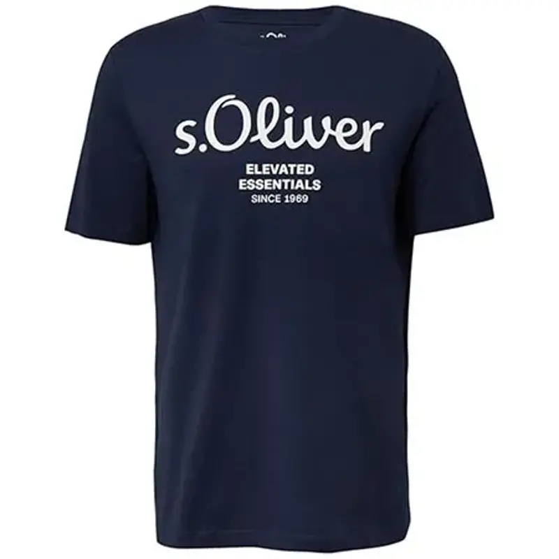 👕 s.Oliver Label-Print T-Shirt aus Baumwolle für 10,99€ (statt 17€)