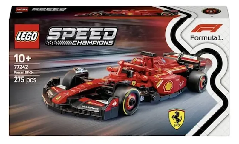 🏎️ LEGO 77242 Speed Champions – Ferrari SF-24 F1 Rennauto für 16,50€ (statt 22€)
