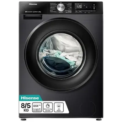 🧺 Hisense WD3S8043BB3 Waschtrockner 8kg/5kg für 399€ (statt 461€)