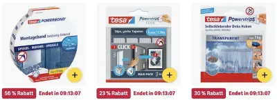 📦 Amazon: tesa Sale mit bis zu -56% z.B. 5m x 19mm Montageband für 10€ (statt 16€)