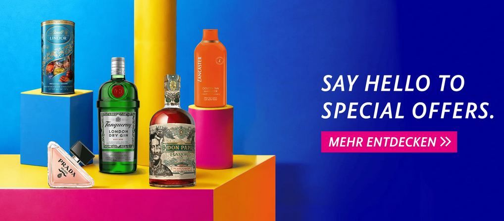 🥂 Frankfurt Airport Shop Sale + 11€ Extra Rabatt ab 80€ oder 15€ ab 110€ Bestellwert inkl. VSK-Frei