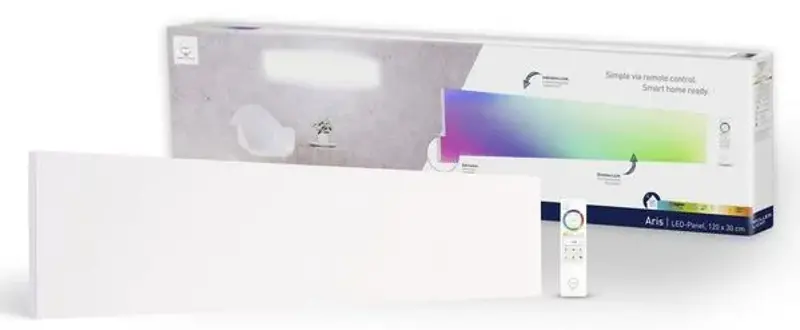 💡 Tint Aris Smart RGB LED Panel Leuchte mit Zigbee, 120x30cm für 44,99€ (statt 116€)