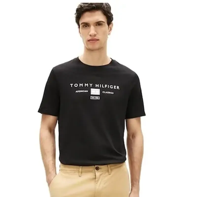 👕 Tommy Hilfiger Brand Love Mono Stack Tee T-Shirt für 20,93€ (statt 30€)