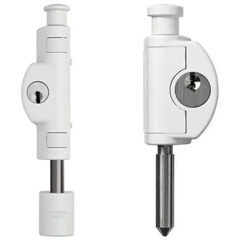 🥷🏻 ABUS Fenstersicherung Zusatzschloss 40mm/50mm für 6,49€ (statt 11€)