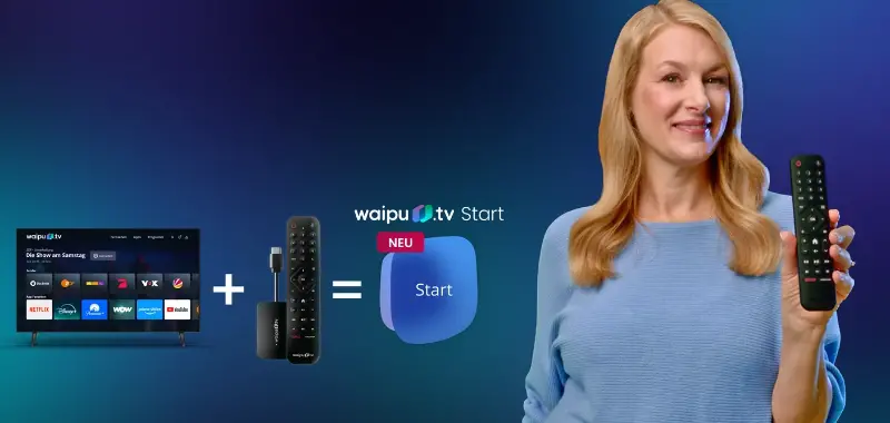 📺🍿 waipu.tv Start + TV Stick nur 4,99€ mtl. (statt 10€)