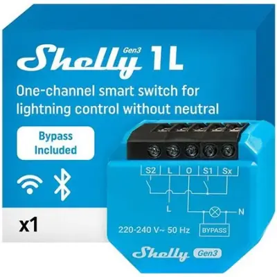 💡 2x Shelly Wave 1 Mini Bypass Relaisschalter für 32,74€ (statt 50€) – Refurb.