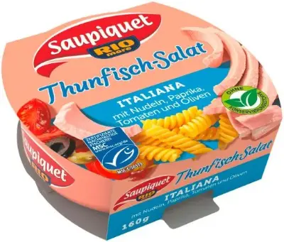 🐟💨 4x Saupiquet Thunfisch Salat Italiana MSC ab 8,46€ (statt 12€)