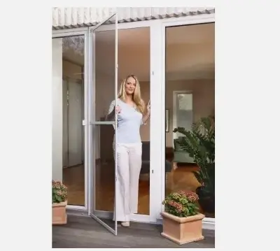 🦟🪰 Tesa Comfort Fliegengitter Alutür für 49,95€ (statt 60€)