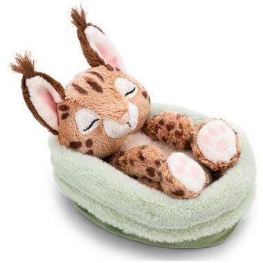 🙀 NICI Karakal Kuscheltier mit Körbchen 12cm für 8,99€ (statt 21€)