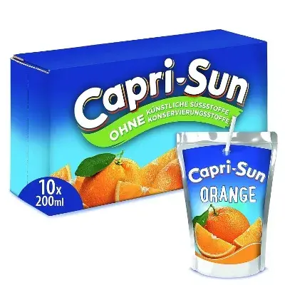 8 Liter!? 🍊💨 4x Capri-Sun Orange jeweils 10x 200ml für 12,77€ (statt 25€) 🧨 32 Cent / Drink