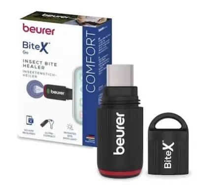 🦟 Beurer BiteX Go Insektenstichheiler (USB-C) für 17,99€ (statt 22€)