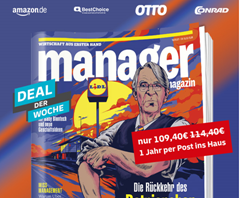 [Leserservice Deutsche Post] Jahresabo Manager Magazin für 109,20€ + bis zu 80€ Prämie