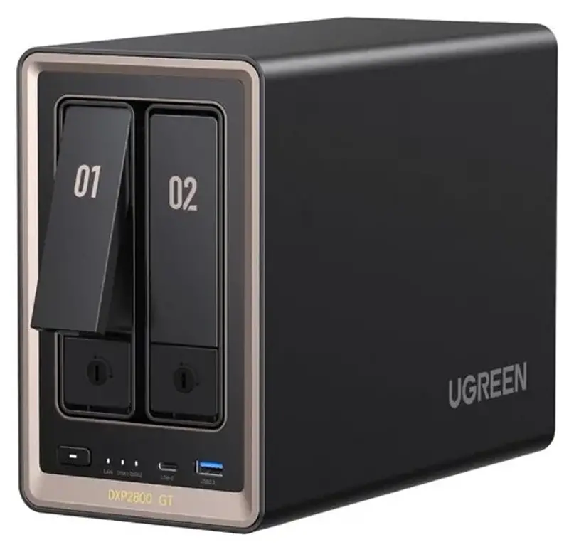 💾 UGREEN NASync DXP2800 GT 2-Bay Desktop NAS für 429,99€ (statt 462€)
