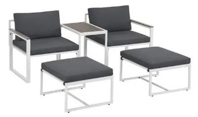 🏡 Juskys Bari Gartenmöbel Sofa Set für 119,99€ (statt 144€)