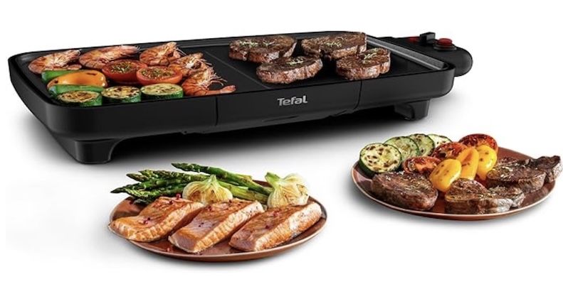 🍖 Tefal Plancha Booster Tischgrill mit 2200 W für 69,89€ (statt 90€)