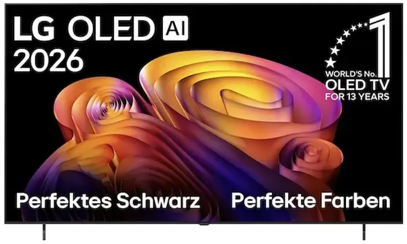📺 LG OLEDB68LA – 65 Zoll OLED Fernseher mit 120 Hz für 1.100€ (statt 1.379€)