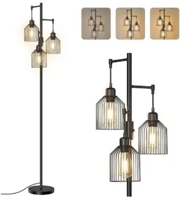 🛋️ VASAGLE 3-flammige Stehleuchte für 40,40€ (statt 55€)