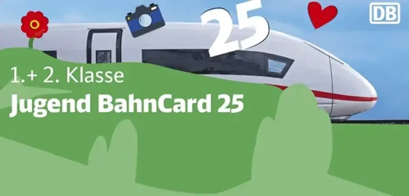 Schon abgeholt? 🚋 Jugend BahnCard 25 GRATIS 🔥 – für Kids von 6 bis 18 Jahren!