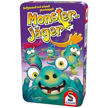 👹 Schmidt Spiele Monsterjäger Reisespiel in Metalldose für 4,99€ (statt 11€)