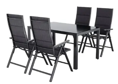 🏡 LIVARNO Alu-Premium-Set Toronto mit Tisch & 4 Klappsesseln ➡️ für 236,25 (statt 360€)