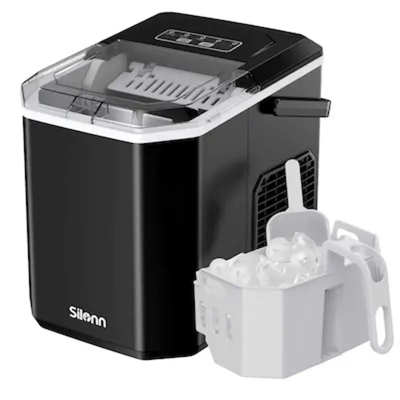🧊 Silonn Eiswürfelmaschine mit 9 Eiswürfel in 6 Minuten für 67,99€ (statt 80€)