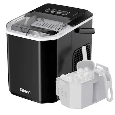 🧊 Silonn Eiswürfelmaschine mit 9 Eiswürfel in 6 Minuten für 67,99€ (statt 80€)