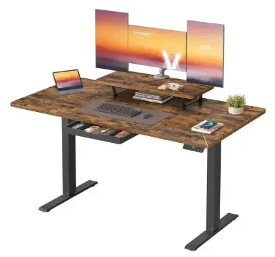 💼 VASAGLE höhenverstellbarer Schreibtisch, 140 x 70 cm für 89,99€ (statt 115€)