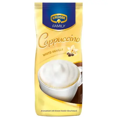 ☕ KRÜGER Family Cappuccino White Vanille ab 2,51€ (statt 5€)