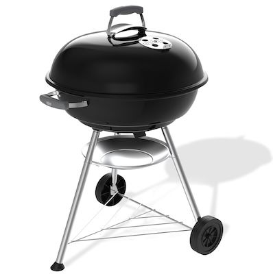 🥩 Weber Compact Kettle Holzkohlegrill (57 cm) mit Stand und Rädern für 93,67€ (statt 125€)