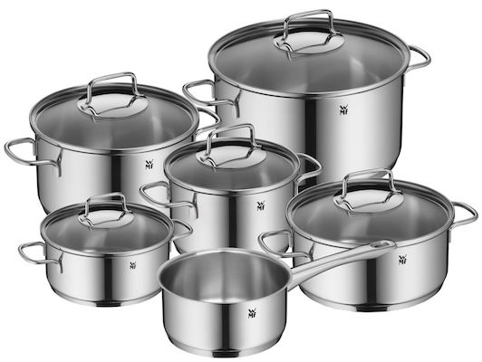 🍯 WMF Astoria 6-tlg. Kochtopfset für 127,39€ (statt 145€)