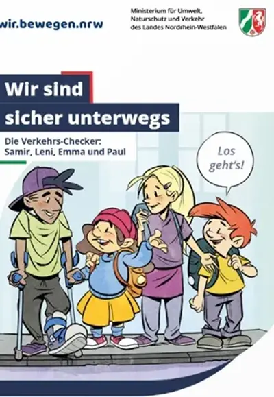 🚦Gratis-Broschüre für Kinder: Wir sind sicher unterwegs