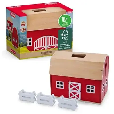 🚜 Schleich Farm World Großer Bauernhof aus Holz für 24,99€ (statt 43€)