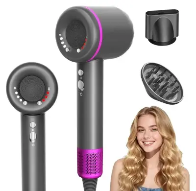👱‍♀️ PYIER Ionen Haartrockner inkl. Zubehör für 29,99€ (statt 60€)