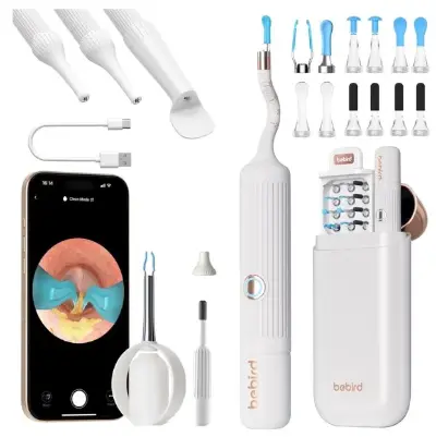 👂 Bebird Ohrenschmalz Entferner mit 1080p Otoskop & App für 28,19€ (statt 47€)