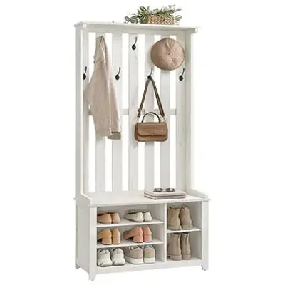 🧥 Vasagle Garderobenständer mit Ablage & Haken für 68,99€ (statt 92€)