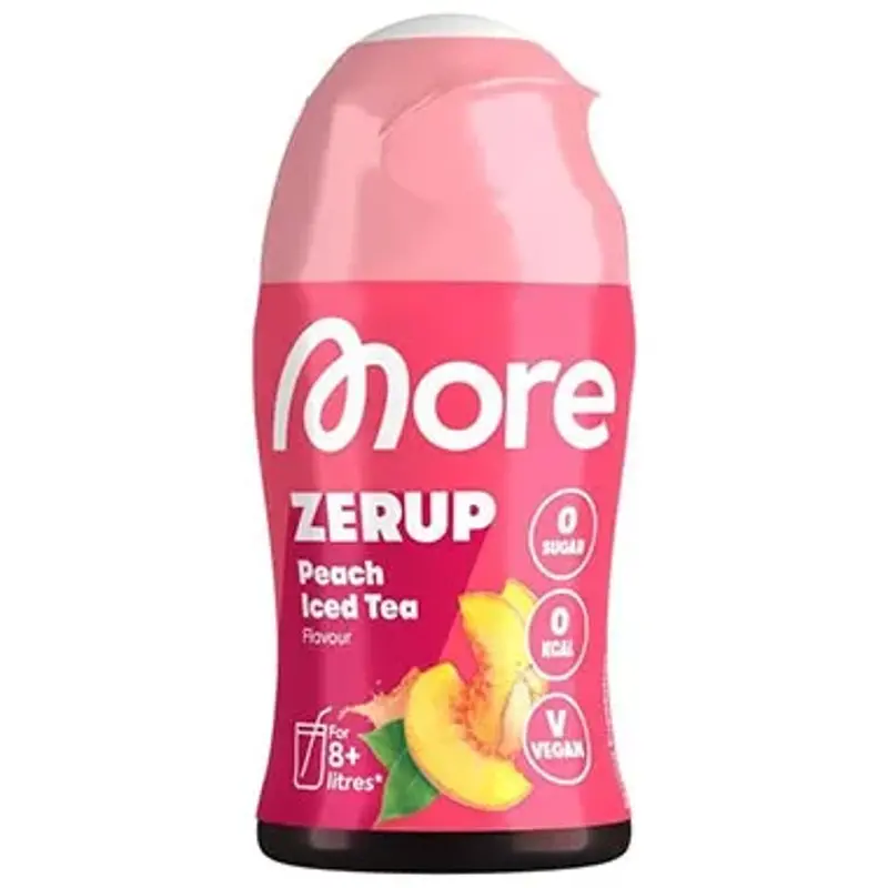 🥤 MORE Zerup Peach Iced Tea, 65ml ab 4€ (statt 6€)