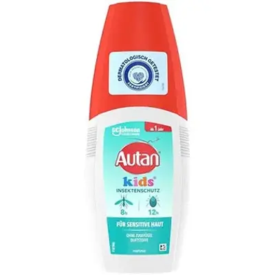 🦟 Autan Kids Pumpspray gegen Mücken & Zecken, 100ml ab 5,30€ (statt 7,45€)