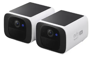 📷 2x eufy Security S220 SoloCam Solar Überwachungskamera für 73,51€ (statt 119€)