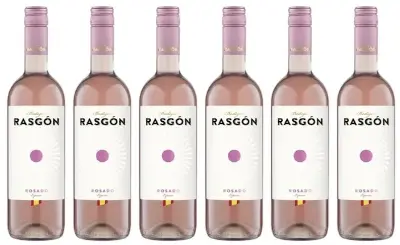 🍓 6x Rasgon Tempranillo Rosado fruchtiger Roséwein ab 11,89€ (statt 24€) – nur 1,98€/Flasche