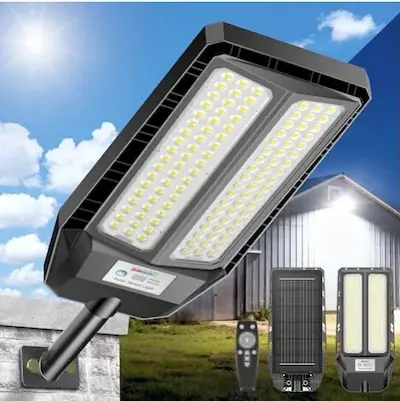 🛋️ JADIDIS Solar Straßenlaterne mit 700W für 29,99€ (statt 60€)