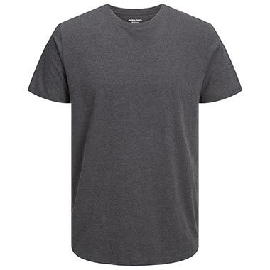 👕 JACK & JONES Male in Dark-Grey T-Shirt in XS bis 2XL für 8,99€ (statt 14€)