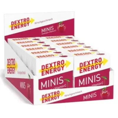🧠 12er Pack Dextro Energy Minis Kirsche + Vitamin C ab 9,97€ (statt 14€)