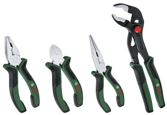 👷 Bosch Zangen-Set mit Softgrip, 4-teilig für 32,21€ (statt 41€)