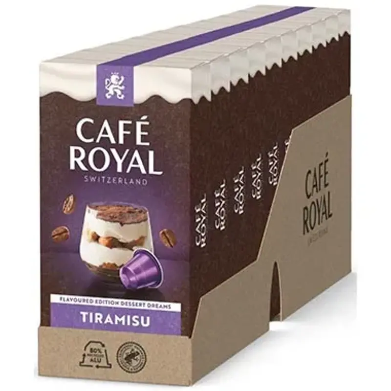 ☕ 100er Pack Café Royal Tiramisu Nespresso Kapseln ab 15,47€ (statt 43€)