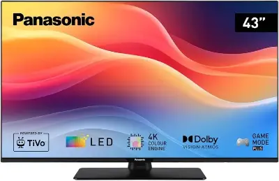 📺 Panasonic TB-43W61AEZC 43″ Ultra HD LED Smart TV für 279€ (statt 377€)