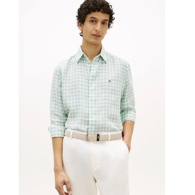 👔🍵 Tommy Hilfiger Herren Hemd in Crushed Mint ab 78,74€ (statt 108€)