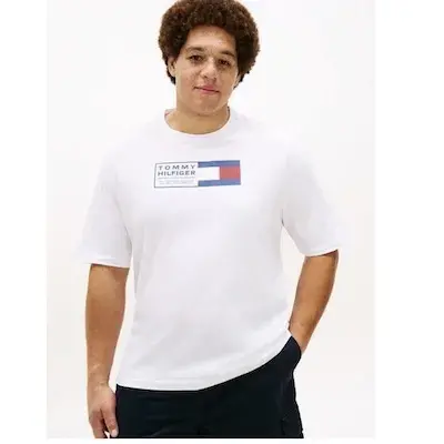 ⚪️👕 Tommy Hilfiger BT-Tommy Embro Flag T-Shirt ab 15,89€ (statt 30€)
